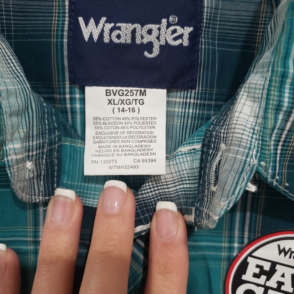 Boys Wrangler Shirt